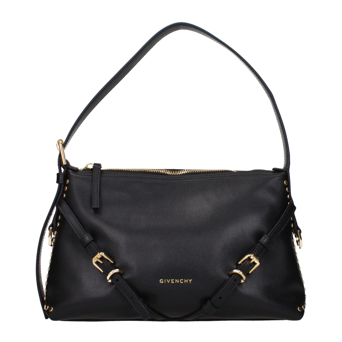 Givenchy Black Leather Shoulder Bag