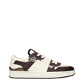 Jimmy Choo Beige Leather Low Top Sneakers