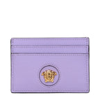 Versace Purple Leather Cardholder