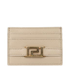 Versace Beige Leather Cardholder