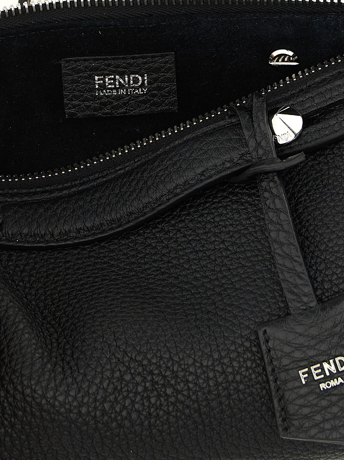 Fendi Black Calfskin Handbag