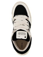 Amiri Bicolor Leather Low Top Sneakers