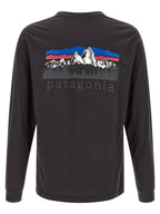 PATAGONIA Black Cotton T-Shirt