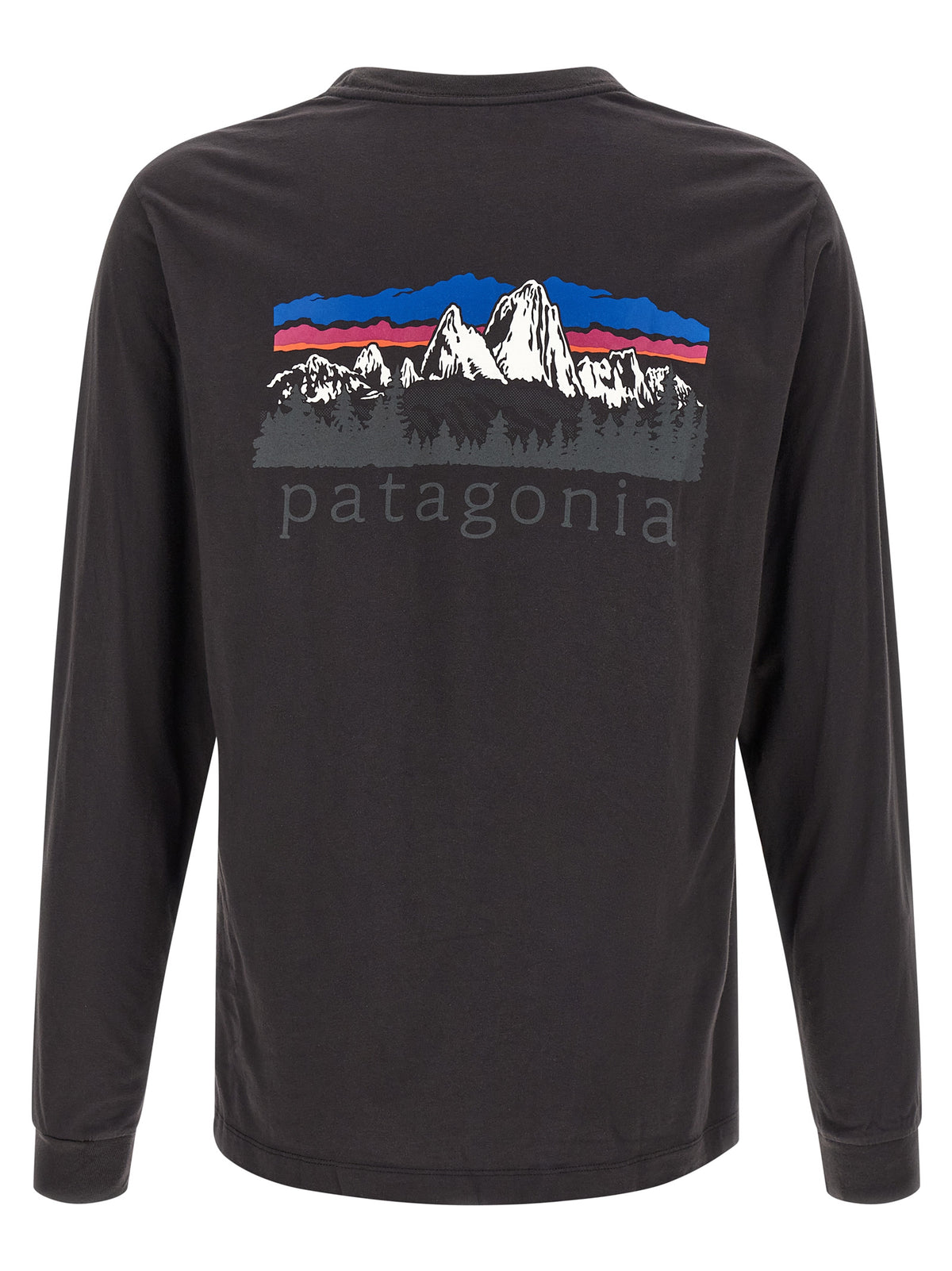 PATAGONIA Black Cotton T-Shirt