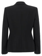 Dolce & Gabbana Black Virgin Wool Blazer