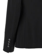 Dolce & Gabbana Black Virgin Wool Blazer