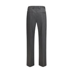 Valentino Garavani Gray Wool Oves Aries Dress Pants