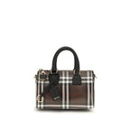 Burberry Brown Cotton Handbag
