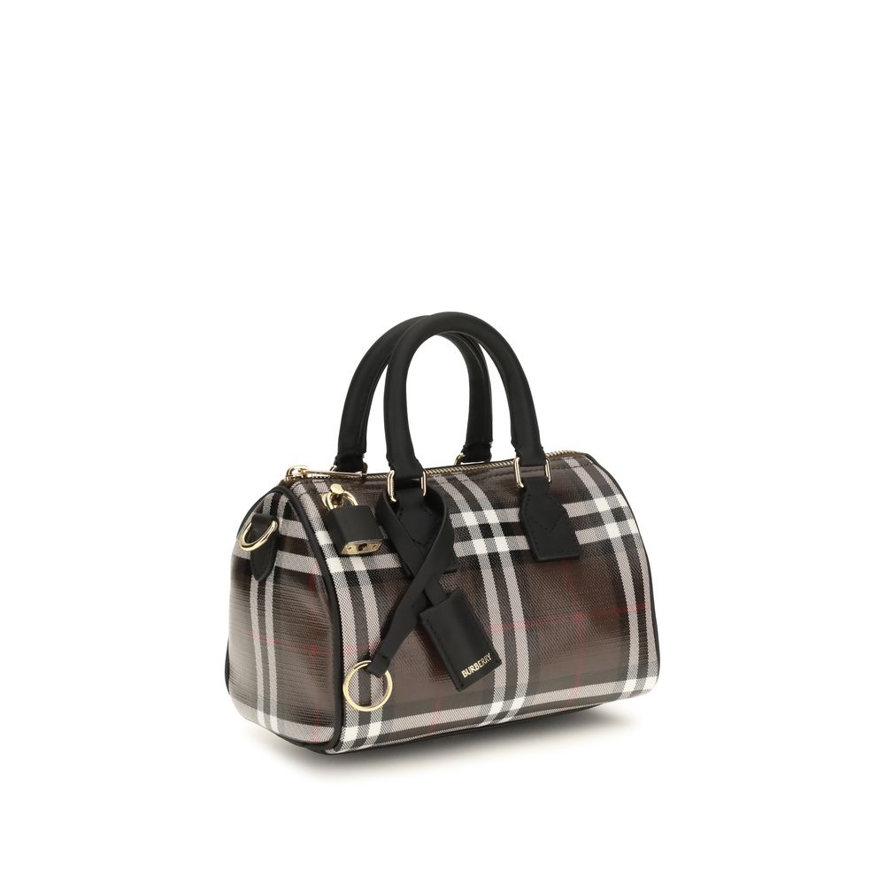 Burberry Brown Cotton Handbag