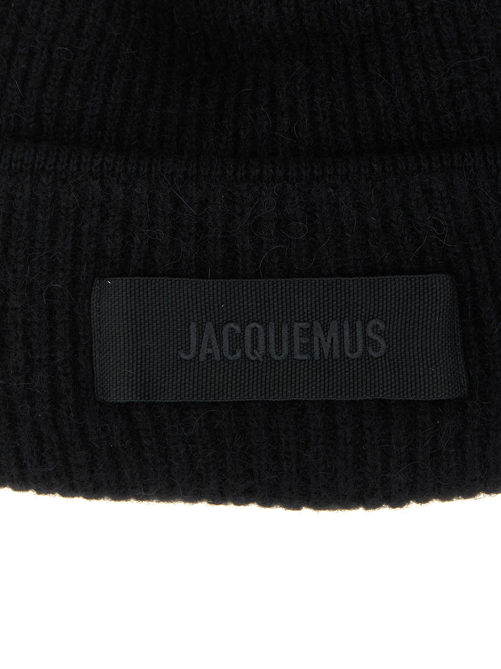 Jacquemus Black Wool Beanie