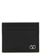 Valentino Garavani Black Calfskin Cardholder