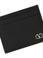 Valentino Garavani Black Calfskin Cardholder