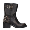 Chloé Black Leather Ankle Boots