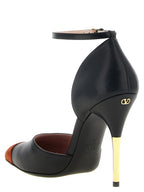Valentino Garavani Black Goatskin High Heel Pumps
