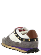 Valentino Garavani Multicolor Calfskin Athletic Sneakers