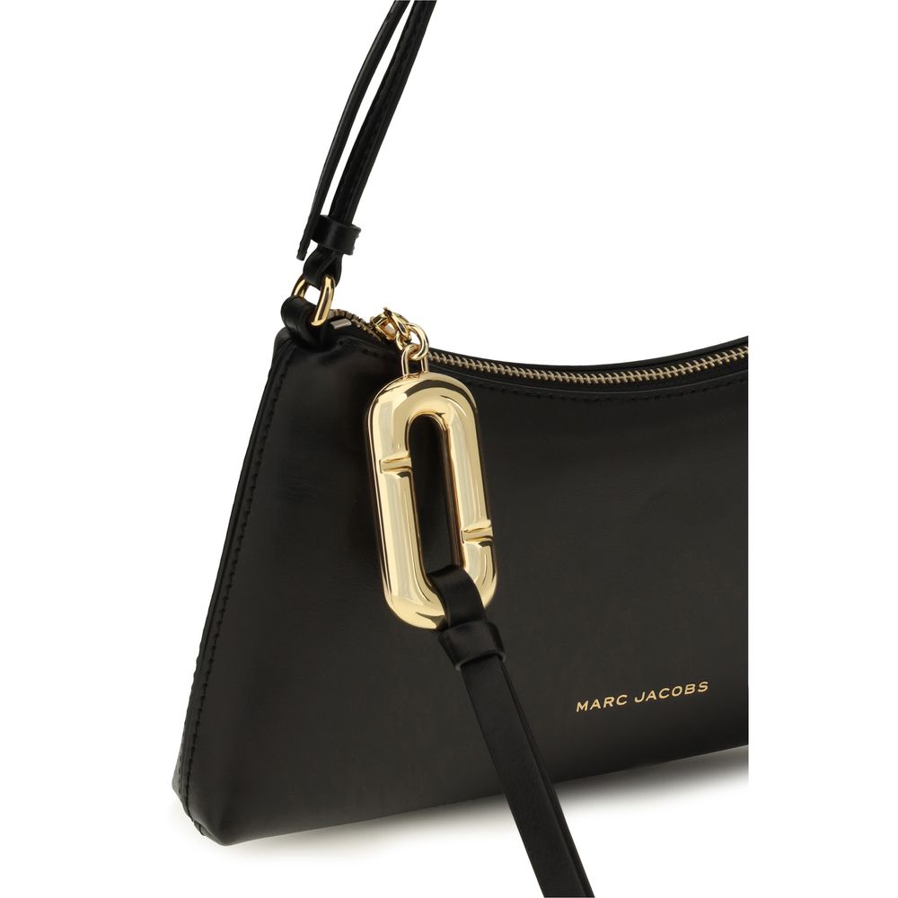 Marc Jacobs Black Calf Leather Bos Taurus Shoulder Bag