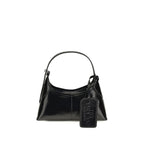 Marc Jacobs Black Calf Leather Bos Taurus Shoulder Bag