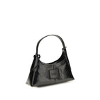 Marc Jacobs Black Calf Leather Bos Taurus Shoulder Bag
