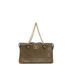 Valentino Garavani Bicolor Napa Leather / Calf Bos Taurus Shoulder Bag