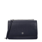 Tory Burch Blue Leather Crossbody Bag