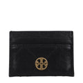 Tory Burch Black Leather Cardholder