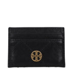 Tory Burch Black Leather Cardholder