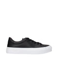 Givenchy Black Leather Low Top Sneakers