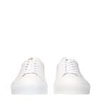 Givenchy White Leather Low Top Sneakers