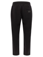 Dolce & Gabbana Black Cotton Joggers (Workout Pants)