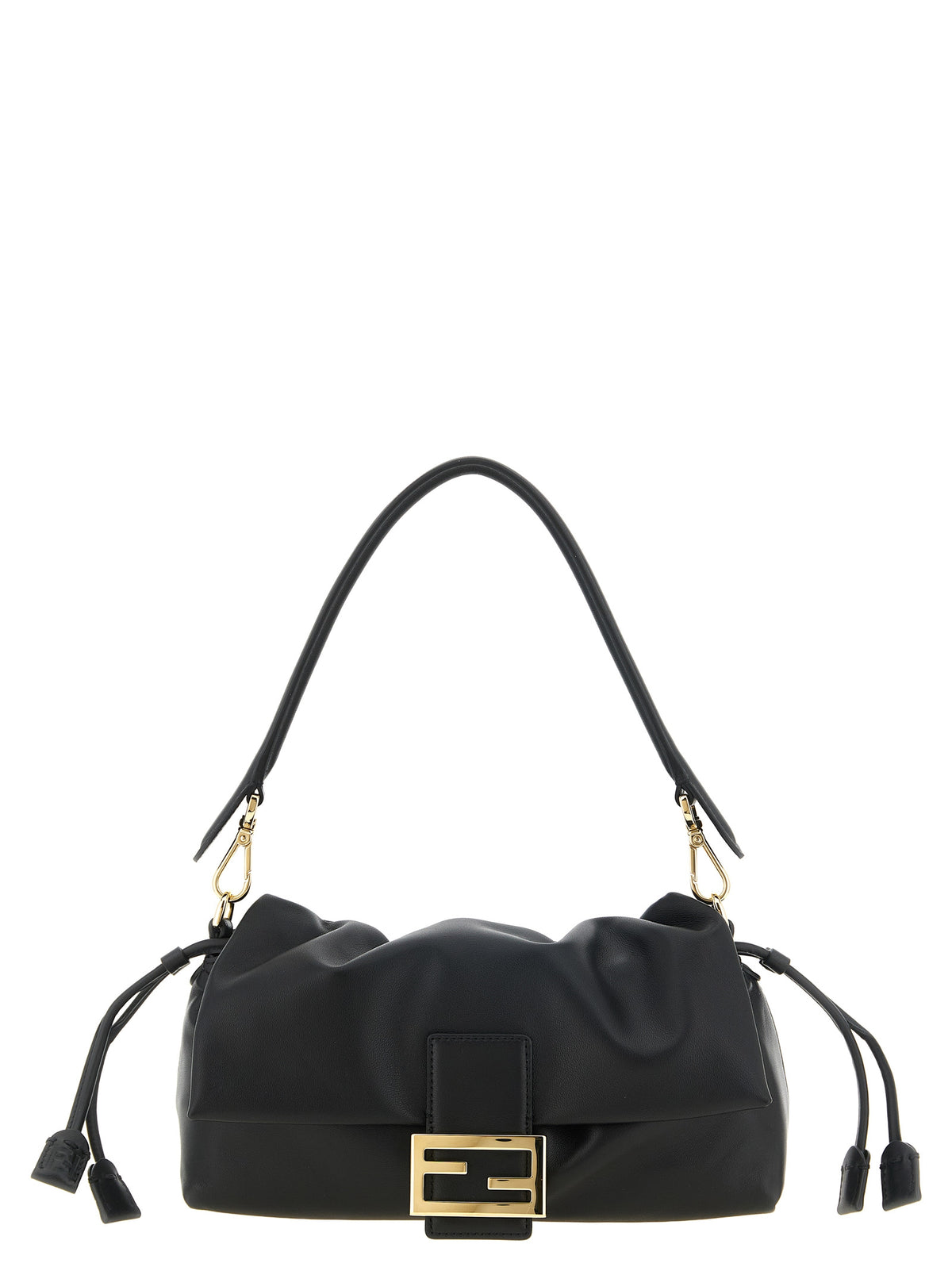 Fendi Black Lamb Leather Handbag