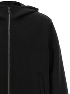 Fendi Black Virgin Wool Full-Length Jacket