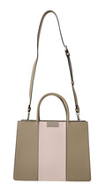 Karl Lagerfeld Sage Green Polyurethane Tote Shoulder Bag