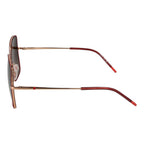 Hugo Boss Red Metal Sunglasses