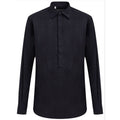 Dolce & Gabbana Navy Blue Cotton Dress Shirt