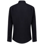 Dolce & Gabbana Navy Blue Cotton Dress Shirt