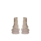 Alexander McQueen Beige Leather Chelsea Boots
