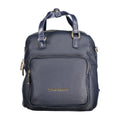 Mario Valentino Blue Polyurethane Women's Backpack