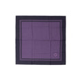 Dolce & Gabbana Purple Silk Pocket Square
