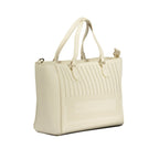 Mario Valentino White Polyurethane Womens Bag with Handles