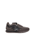 Marc Jacobs Gray Fur Chunky Sneakers