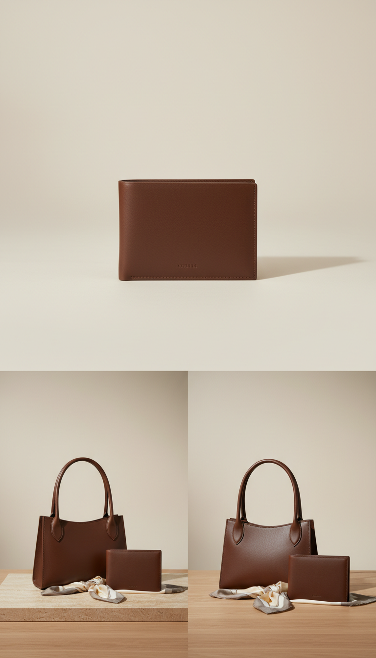 Signature Calfskin Designer Wallet
