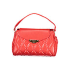 Rosso Polyurethane Women's Bag with Adjustable Shoulder Strap