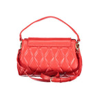 Rosso Polyurethane Women's Bag with Adjustable Shoulder Strap