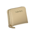 Mario Valentino Beige Polyurethane Women's Wallet