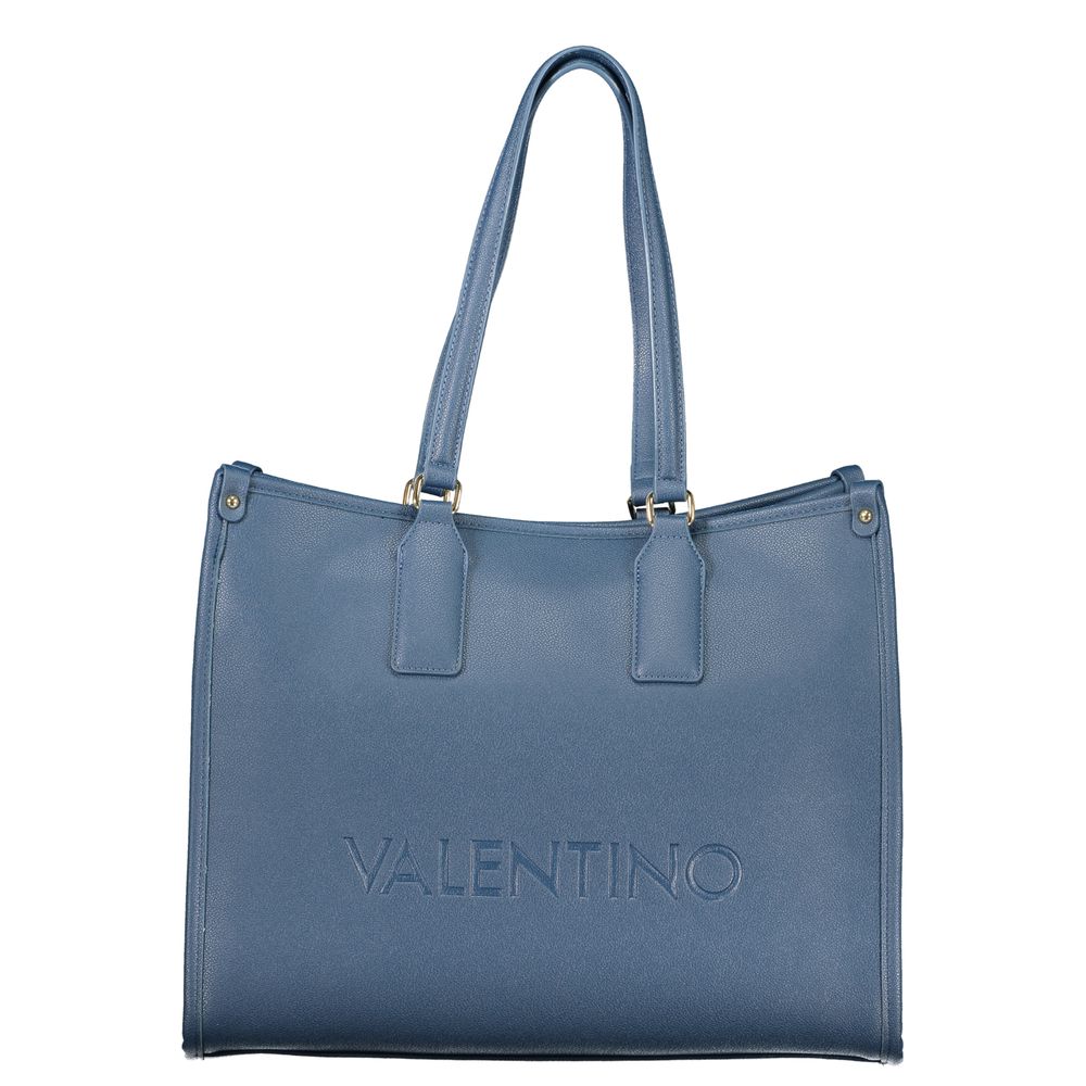Mario Valentino Blue Polyurethane Women's Bag
