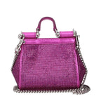 Dolce & Gabbana Pink Satin Handbag