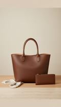 Classic Leather Tote Bag